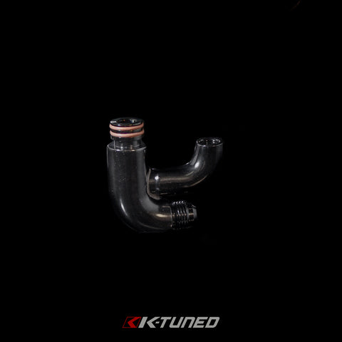 Center Mount Fuel Rail Fitting Gauge and 6AN Ports