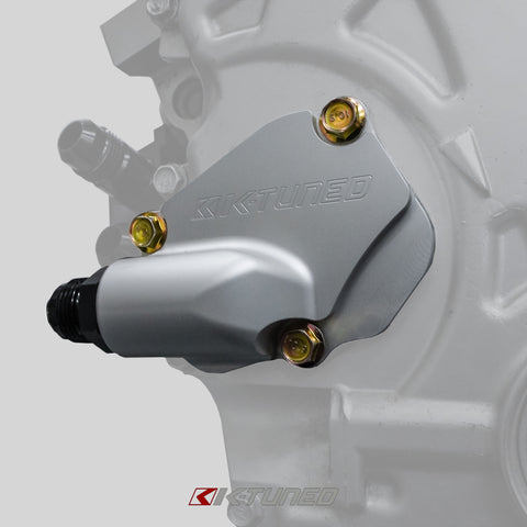 Tensioner Cover with Oil Return
