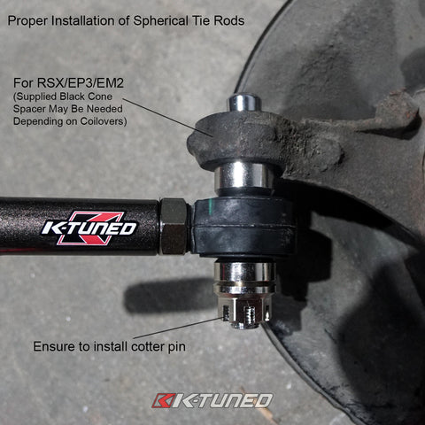 Complete Spherical Tie Rod Set RSX