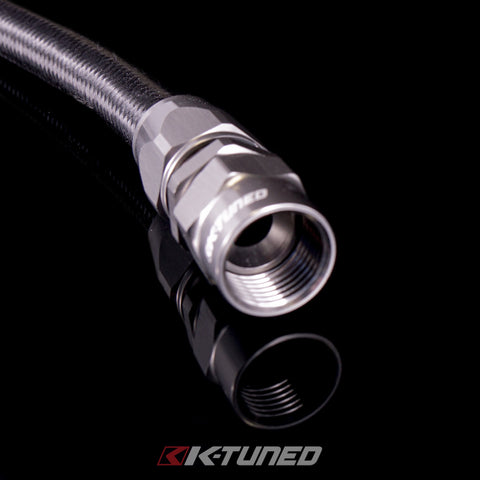 High Pressure PTFE Black Braided AN Hose