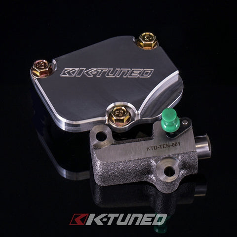 Tensioner with optional billet cover