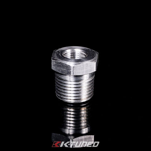 Pictured optional coolant temp sensor adapter.