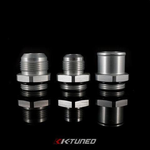 Silver AN to ORB (O-Ring) Fitting