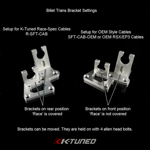 Race-Spec Shifter Cables RSX Transmissions