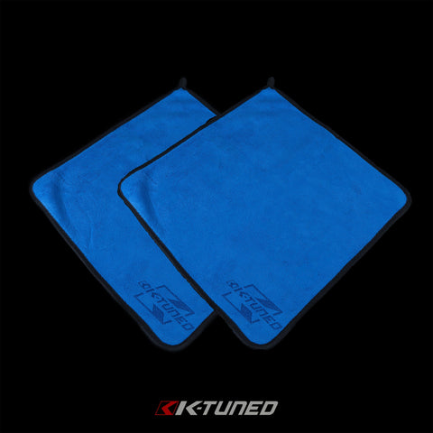 The K-Tuned Microfibre Cloth now comes in blue — same great quality, fresh new look