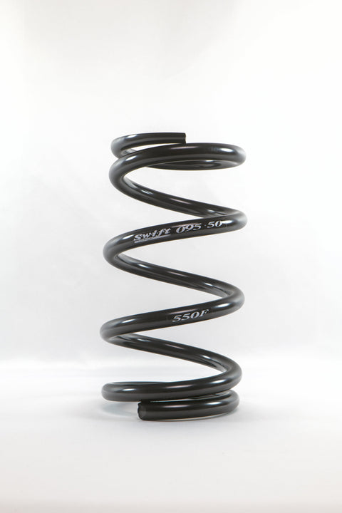 Standard Conventional High Travel Front Spring - 9.5" Length | 5" OD | 550lbs/inch - Swift Springs USA