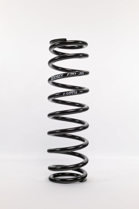 Standard Coilover Tight Helix Spring - 12" Length | 2.5" ID | 150lbs/inch - Swift Springs USA