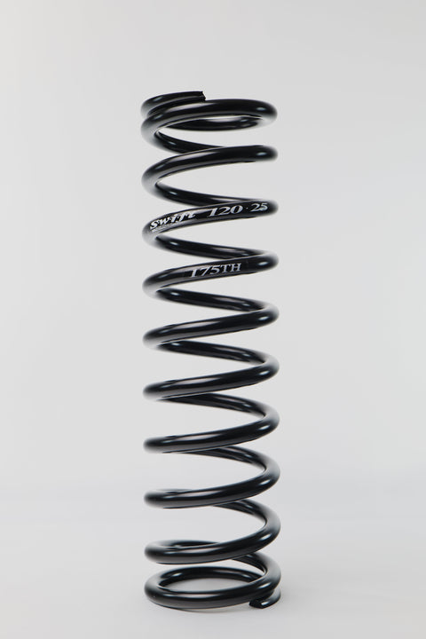 Standard Coilover Tight Helix Spring - 12" Length | 2.5" ID | 175lbs/inch - Swift Springs USA