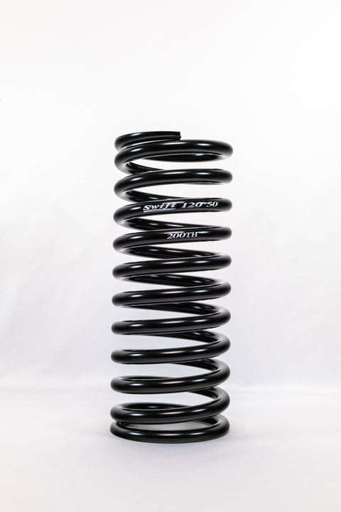 Standard Conventional Tight Helix Spring - 12" Length | 5" OD | 200lbs/inch - Swift Springs USA