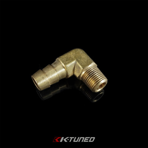 1/8 NPT 90 Degree to 3/8 Barb Fitting