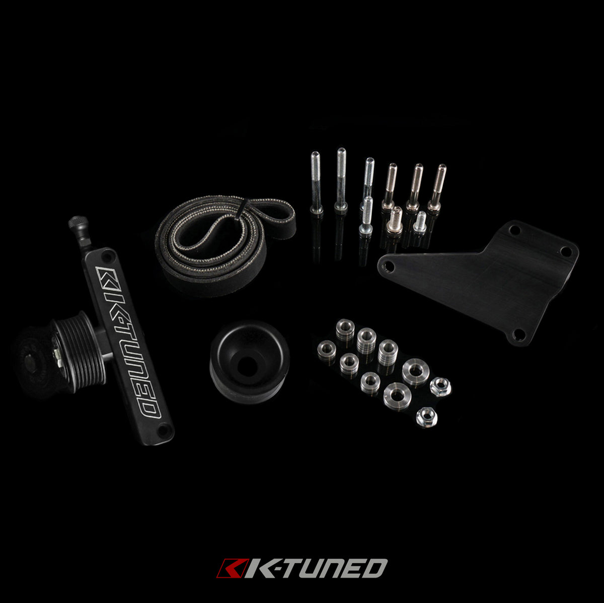K-Tuned Universal A/C & P/S Eliminator Kit K20 & K24 K-Tuned Universal A/C & P/S Eliminator Kit K20 & K24