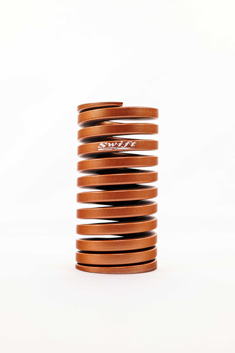 Flat Wire Progressive Bump Spring - 4.5" Length | 2.3" OD | 800-1200lbs/inch - Swift Springs USA