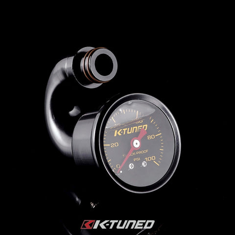 Center Mount Fuel Pressure Gauge (w/ Fitting)